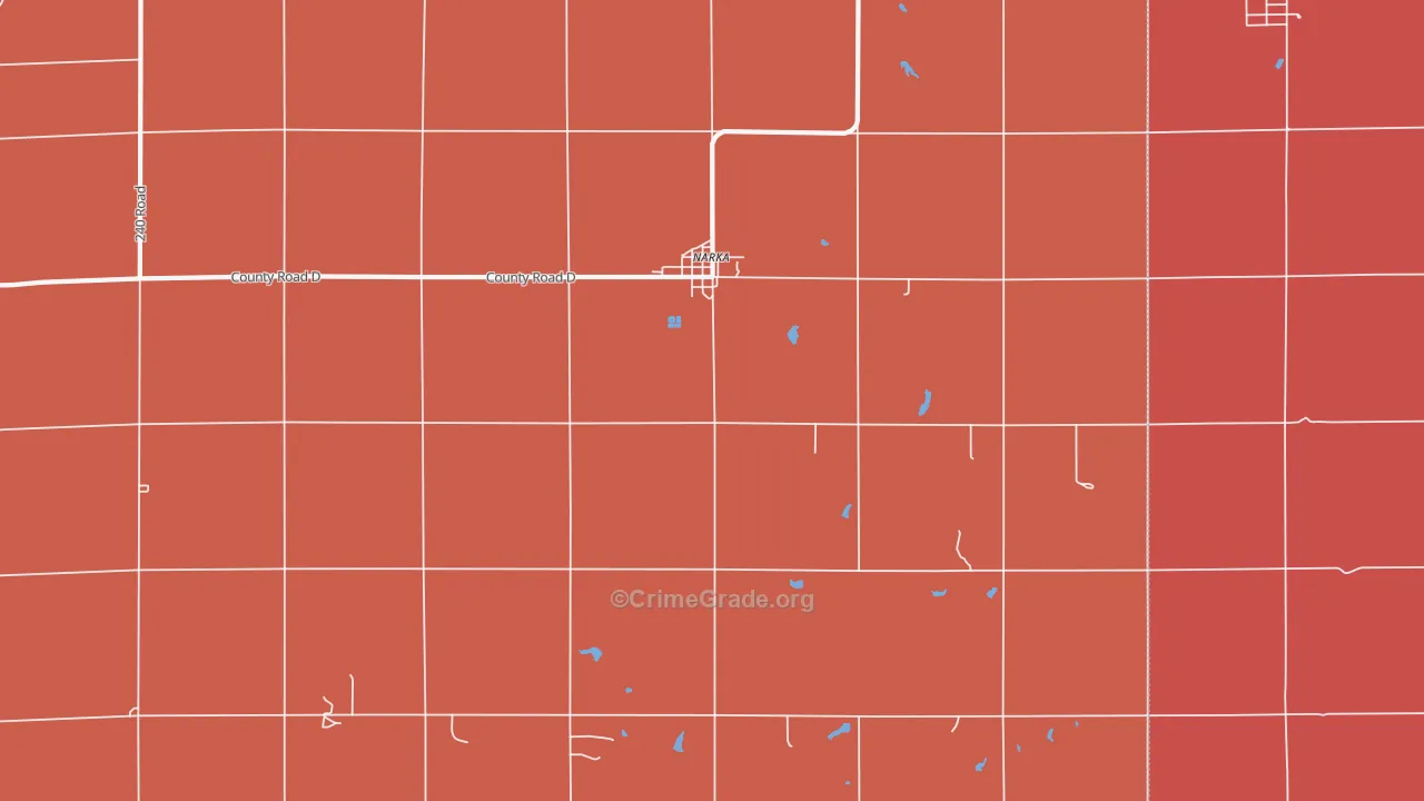 Narka, KS Map of Murder Rates