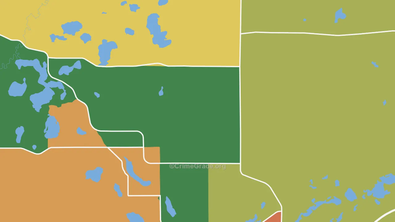 Nashwauk, MN Map of Murder Rates