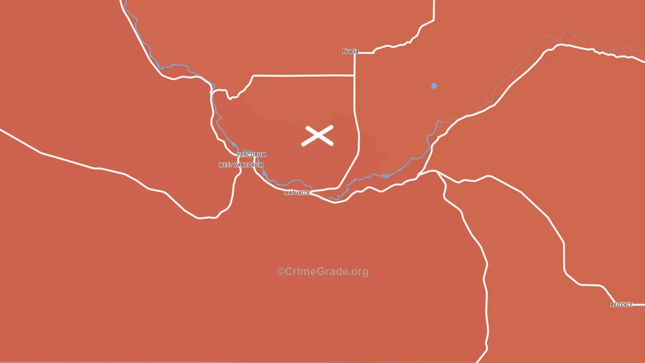 Naturita, CO Map of Murder Rates