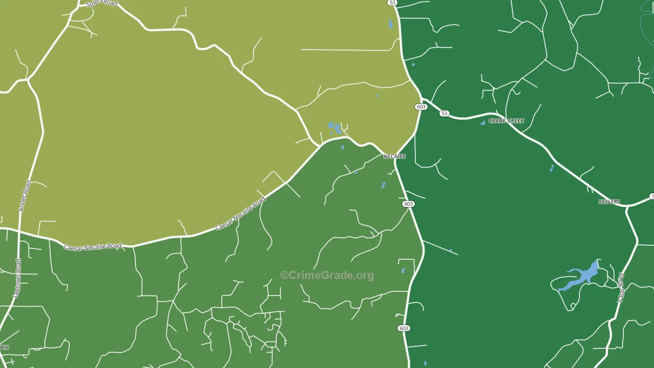 Necaise, MS Map of Murder Rates