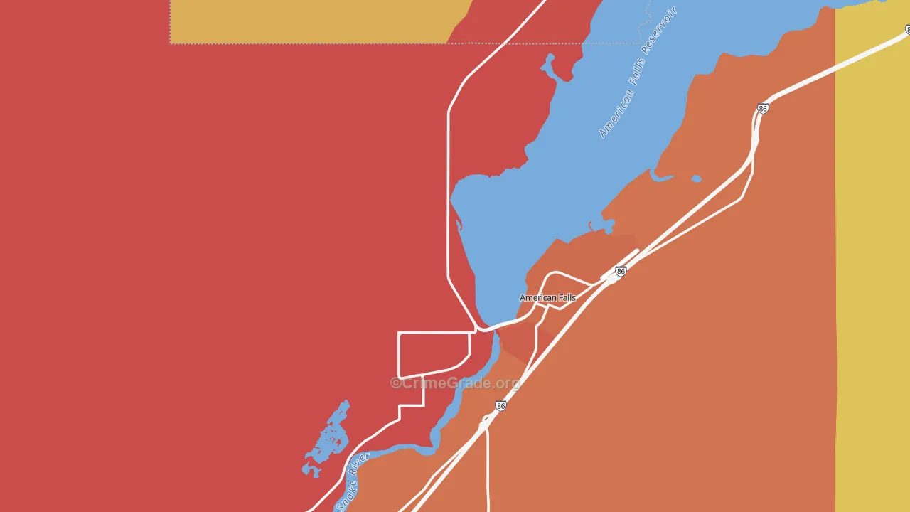 Neeley, ID Map of Murder Rates