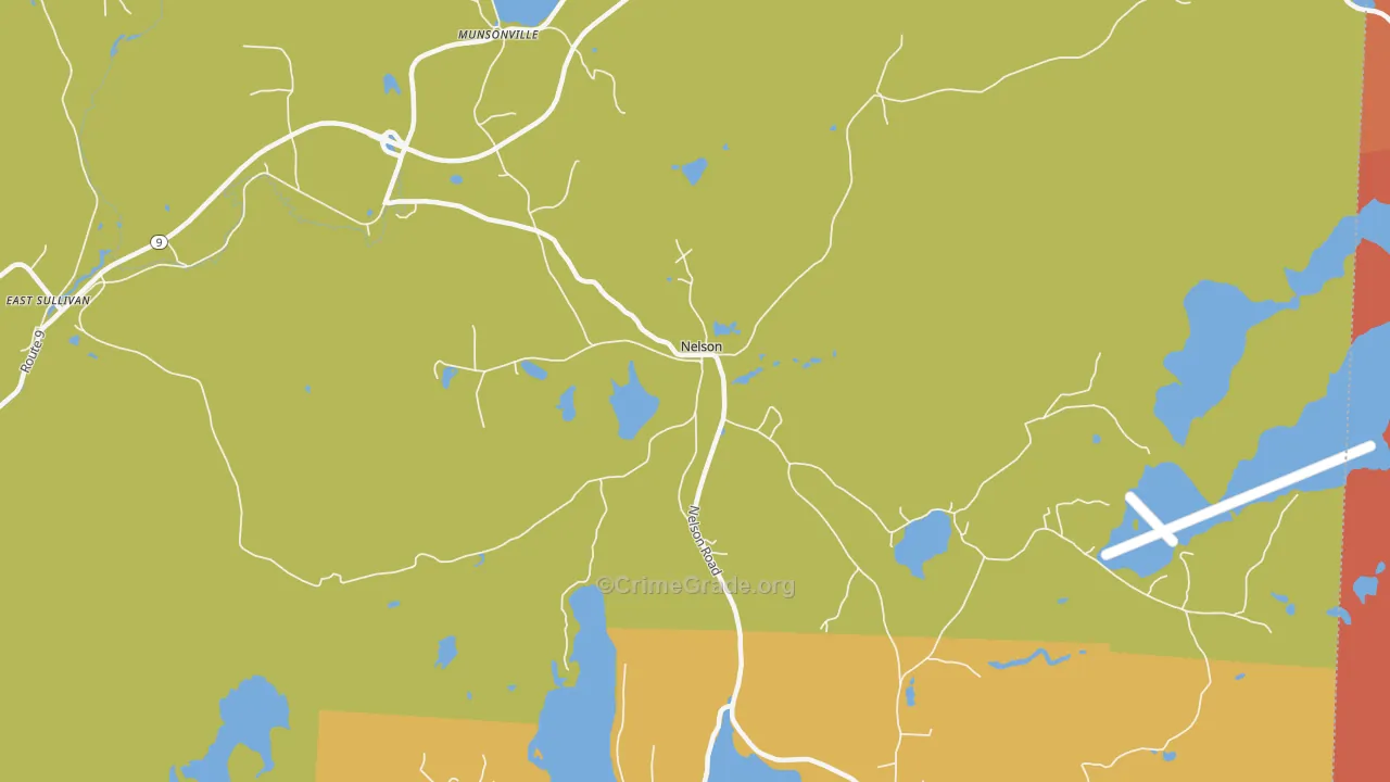 Nelson, NH Map of Murder Rates