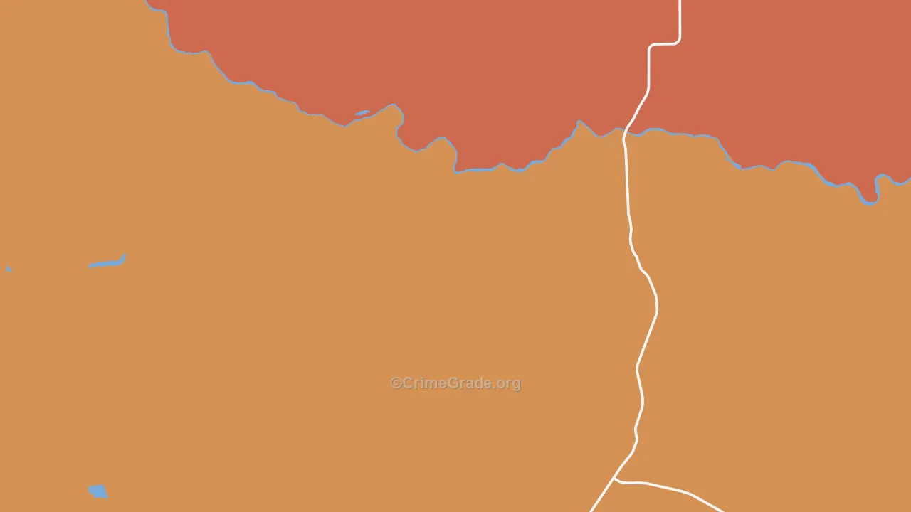 Nenzel, NE Map of Murder Rates