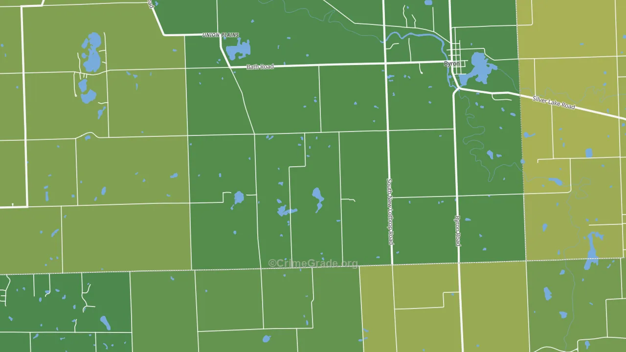 New Salem, MI Map of Murder Rates