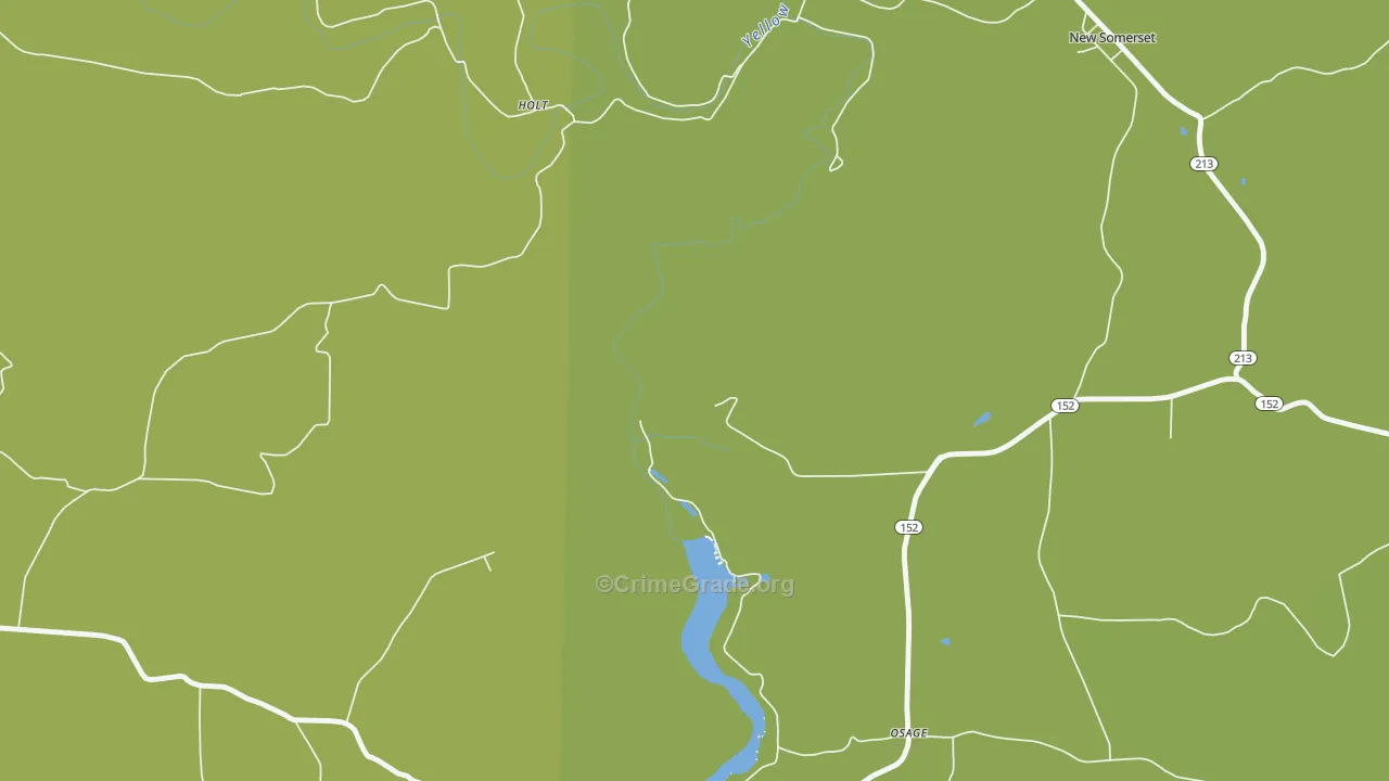 New Somerset, OH Map of Murder Rates