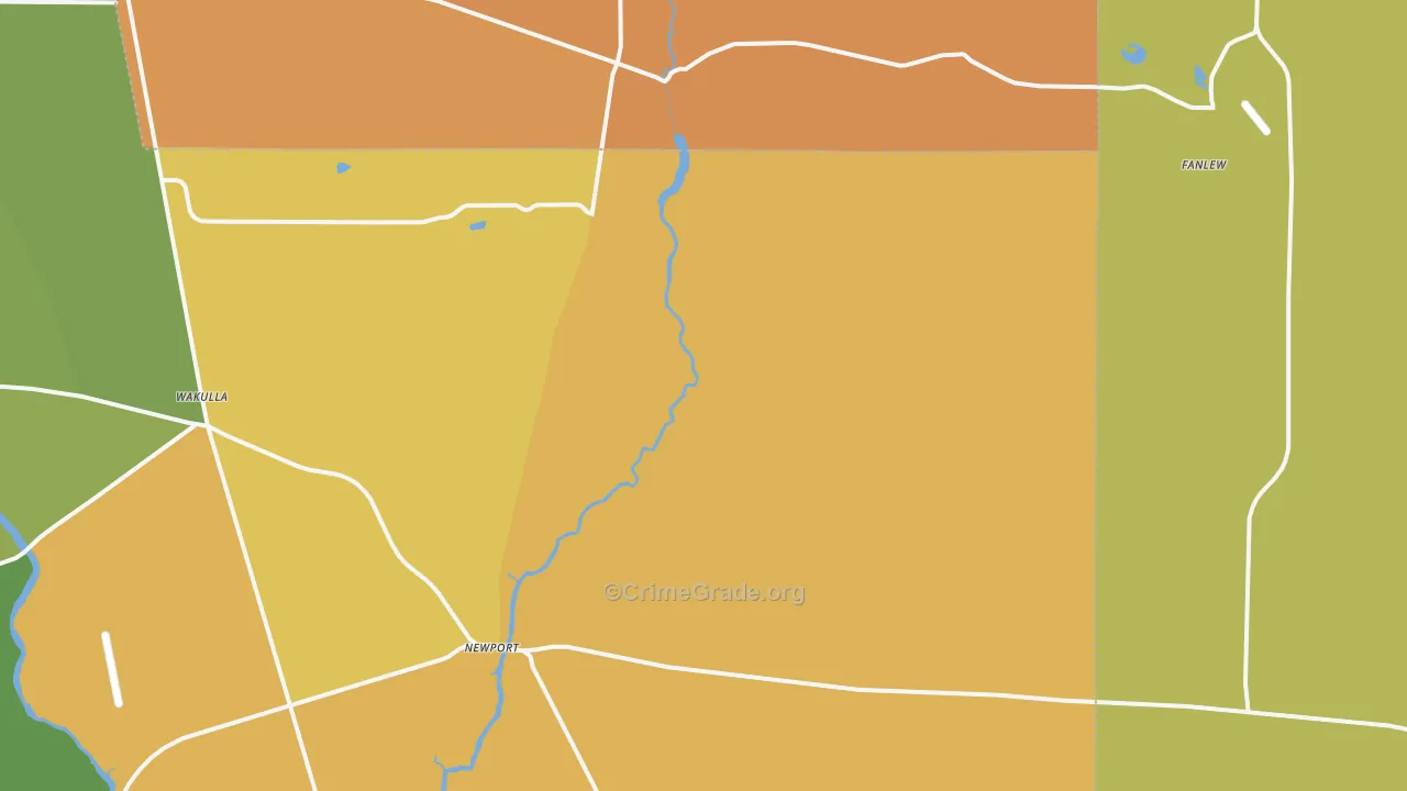 Newport, FL Map of Murder Rates