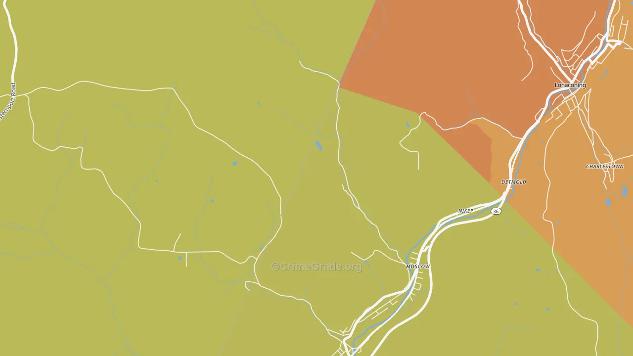 Nikep, MD Map of Murder Rates
