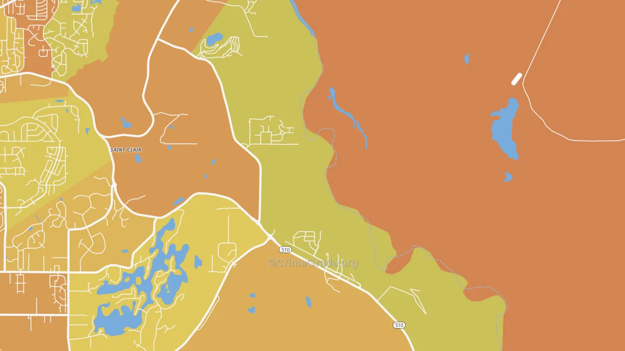 Nisqually Indian Community, WA Map of Murder Rates