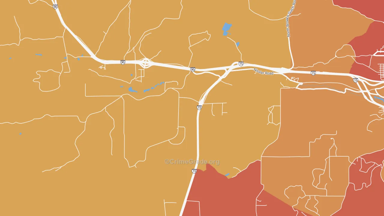 Nissler, MT Map of Murder Rates