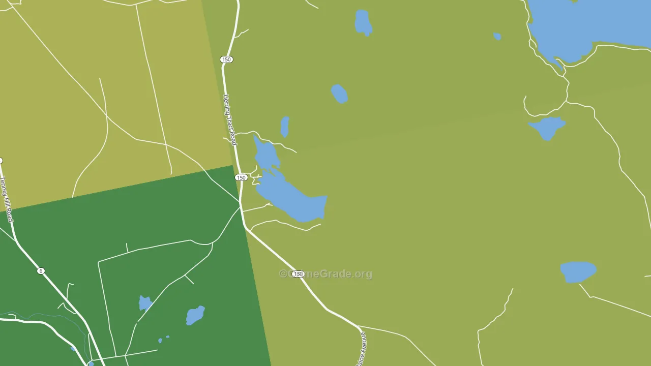 North Guilford, ME Map of Murder Rates