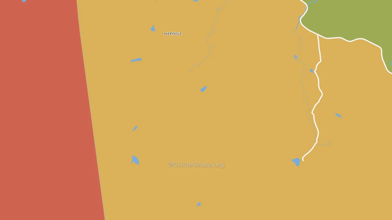 North Pole, NY Map of Murder Rates