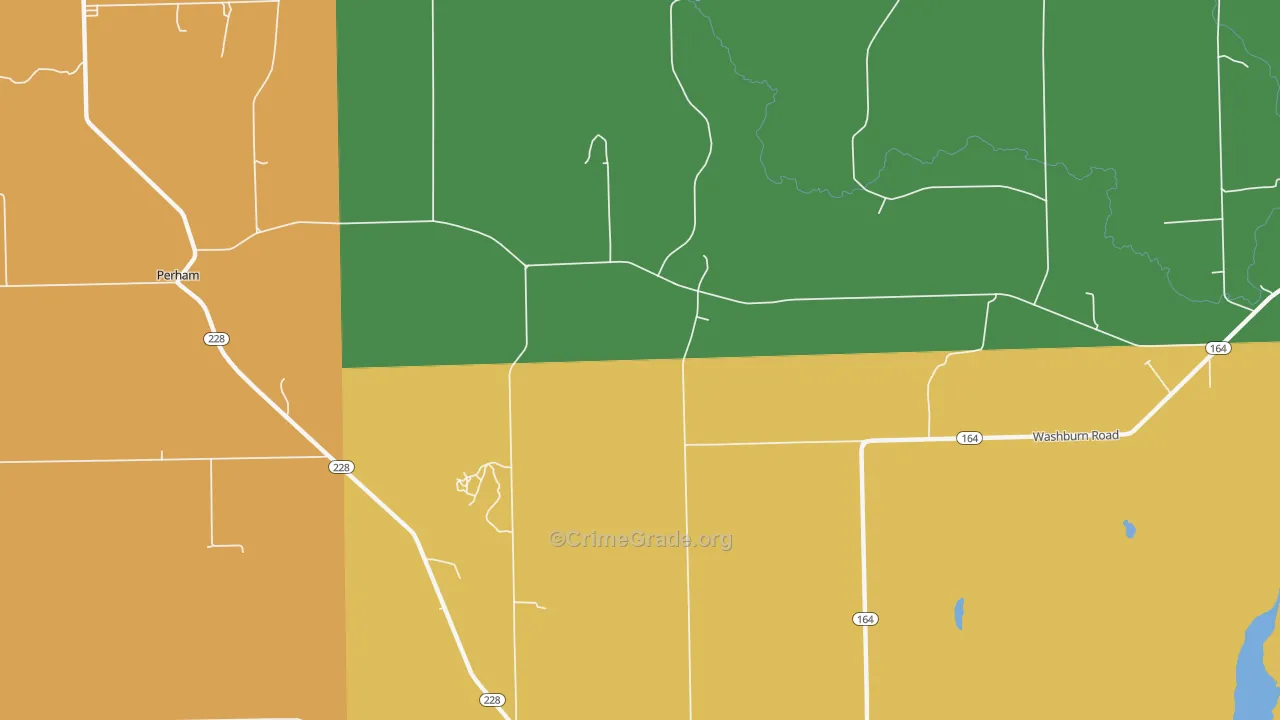North Wade, ME Map of Murder Rates