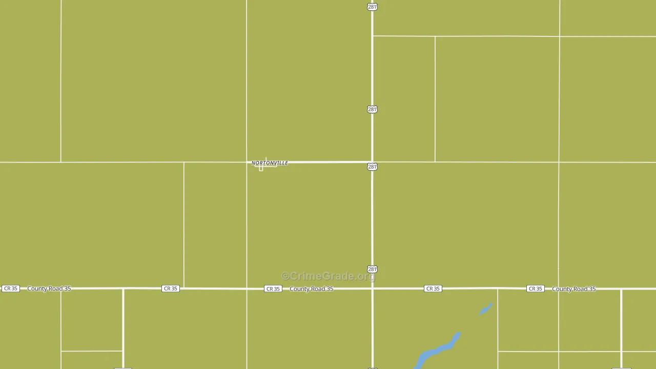 Nortonville, ND Map of Murder Rates