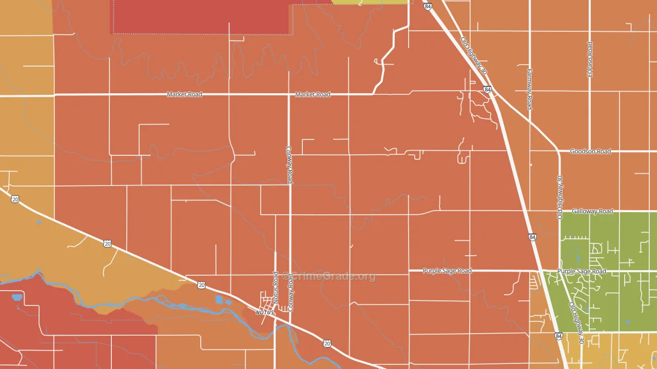 Notus, ID Map of Murder Rates