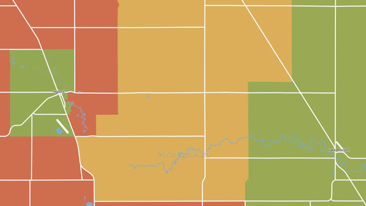 Noyes, MN Map of Murder Rates