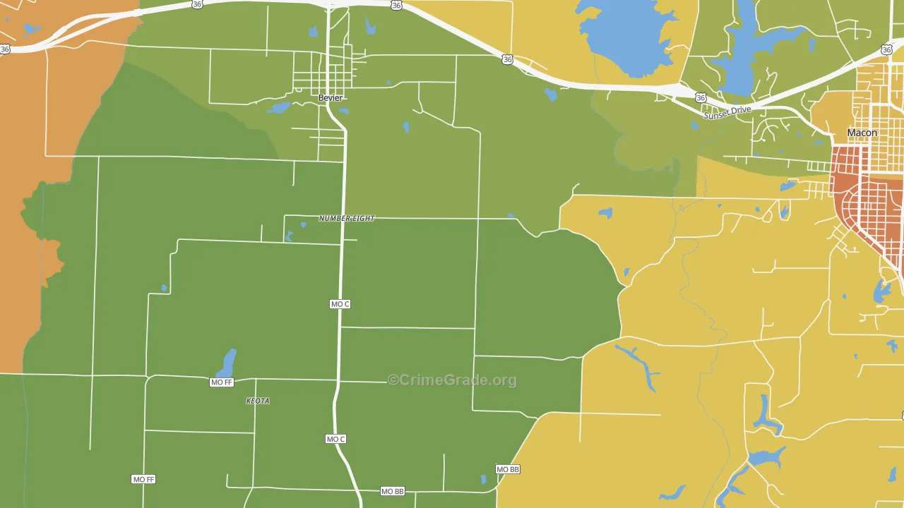 Number Eight, MO Map of Murder Rates