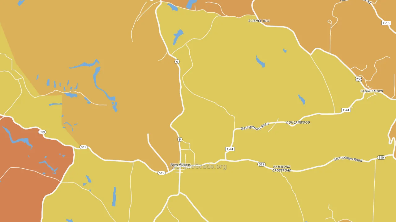 Oak Park, OH Map of Murder Rates