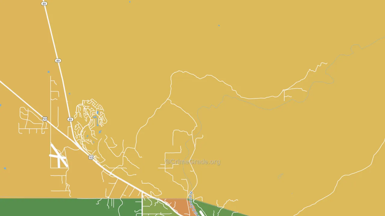 Octave, AZ Map of Murder Rates