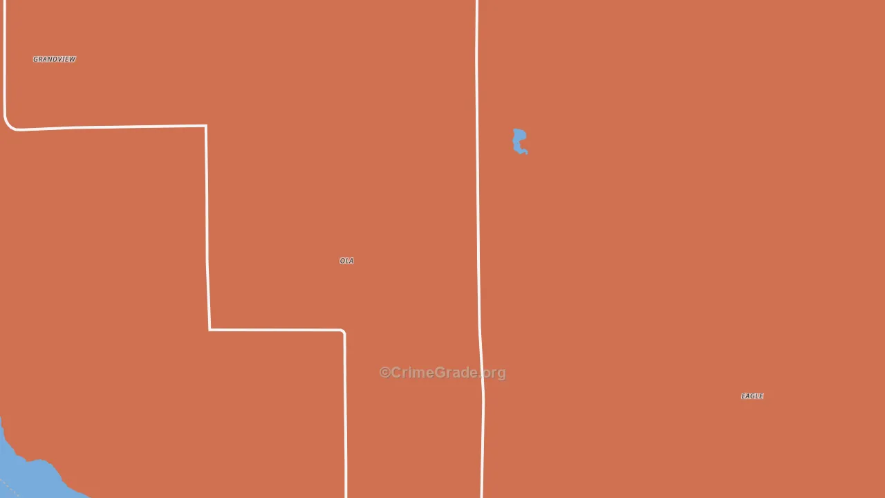 Ola, SD Map of Murder Rates