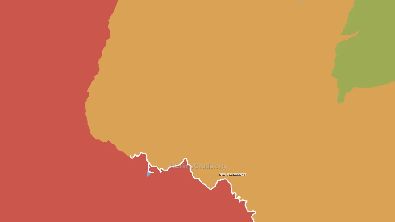 Old Columbine, AZ Map of Murder Rates