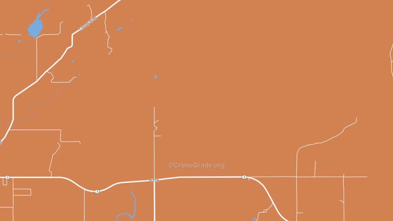 Oleta, OK Map of Murder Rates