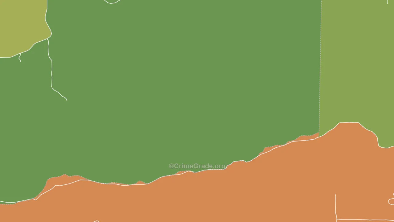 Oliver, AR Map of Murder Rates