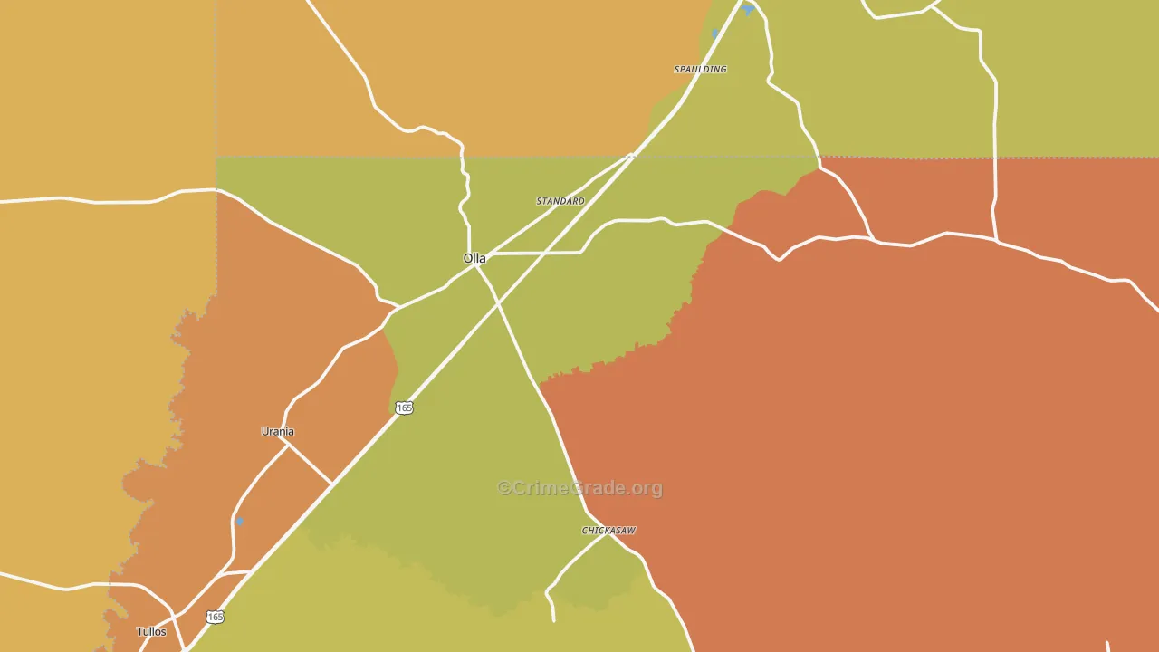 Olla, LA Map of Murder Rates