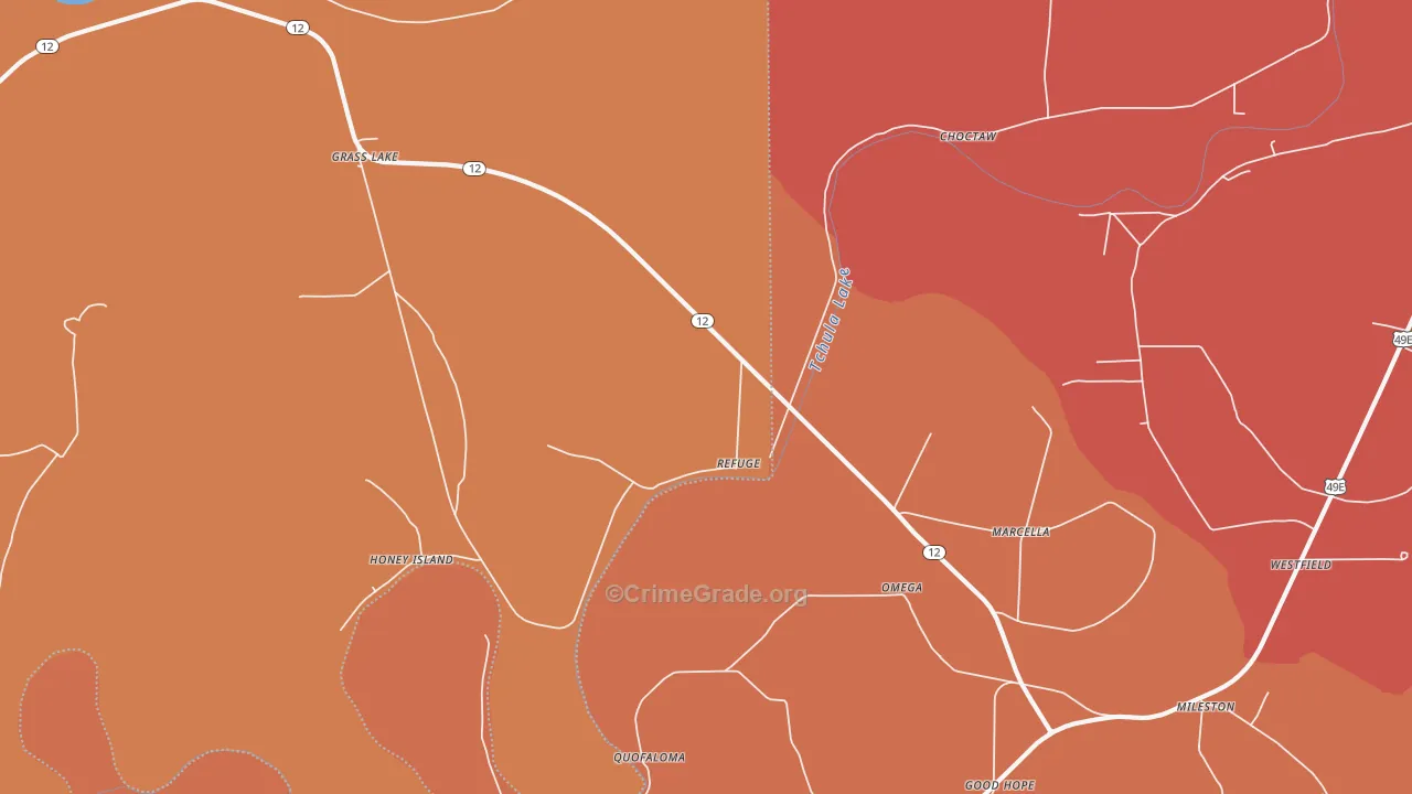 Omega, MS Map of Murder Rates