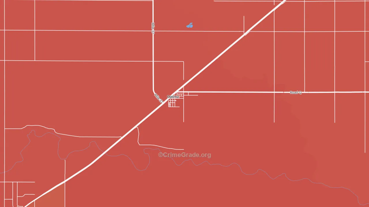 Optima, OK Map of Murder Rates