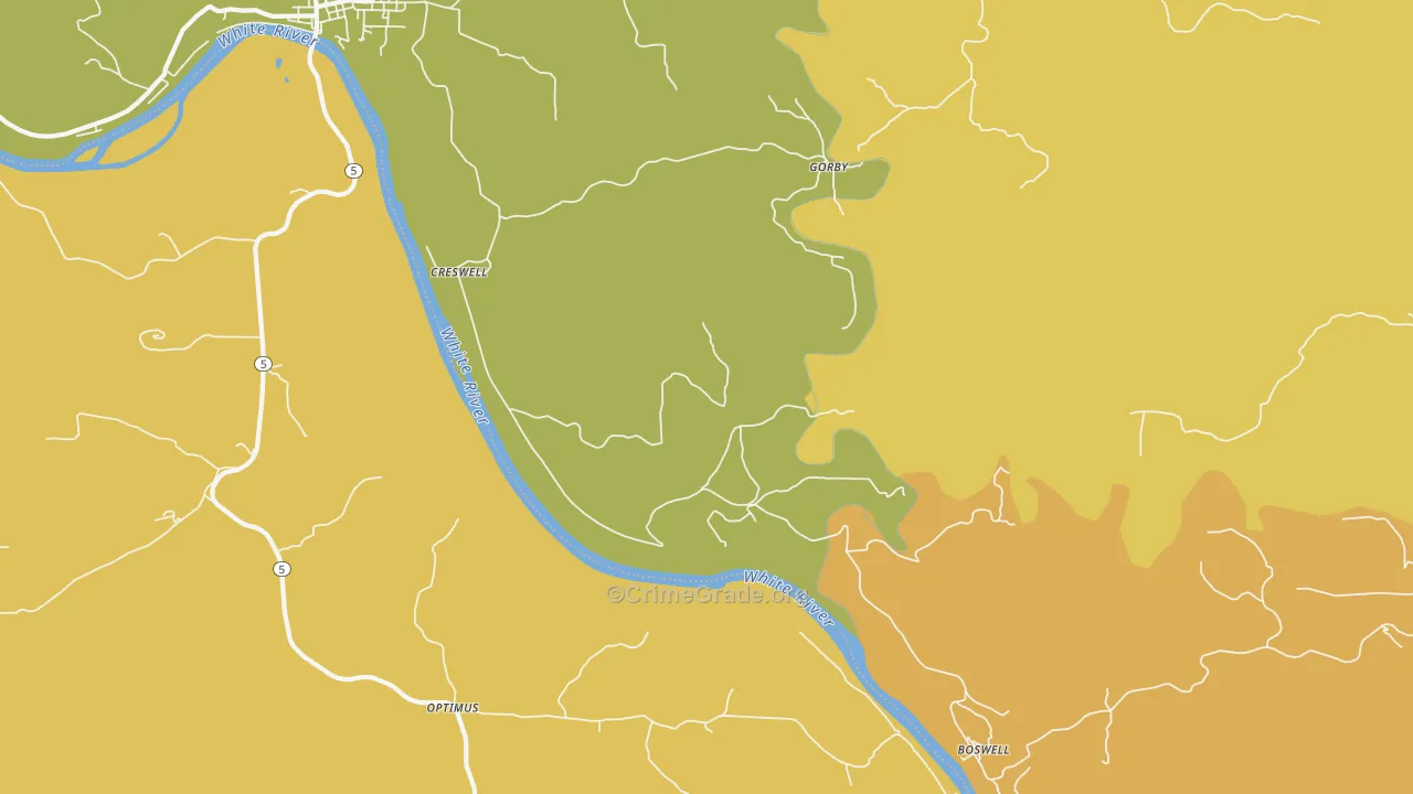 Optimus, AR Map of Murder Rates