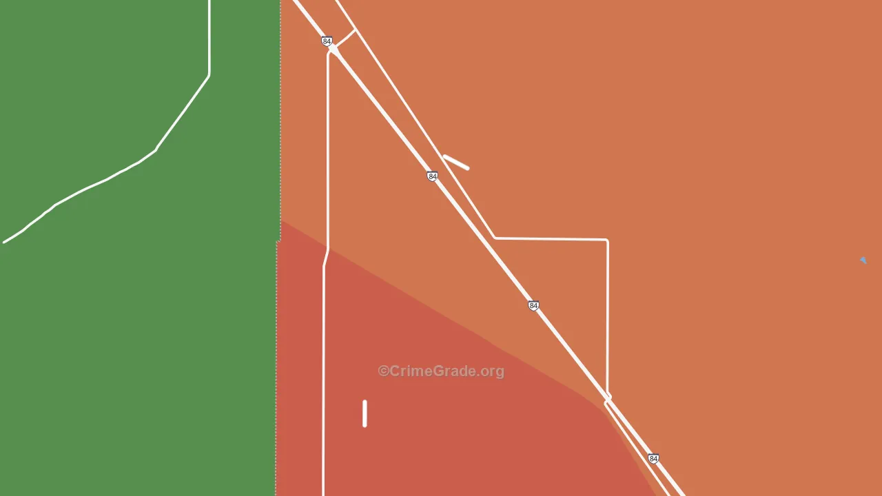 Orchard, ID Map of Murder Rates
