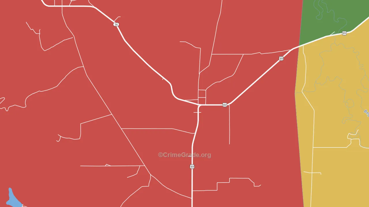 Ovid, ID Map of Murder Rates