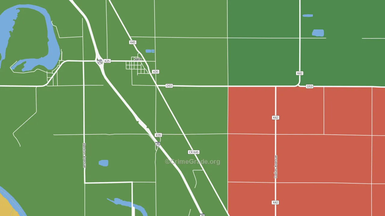Owego, IA Map of Murder Rates
