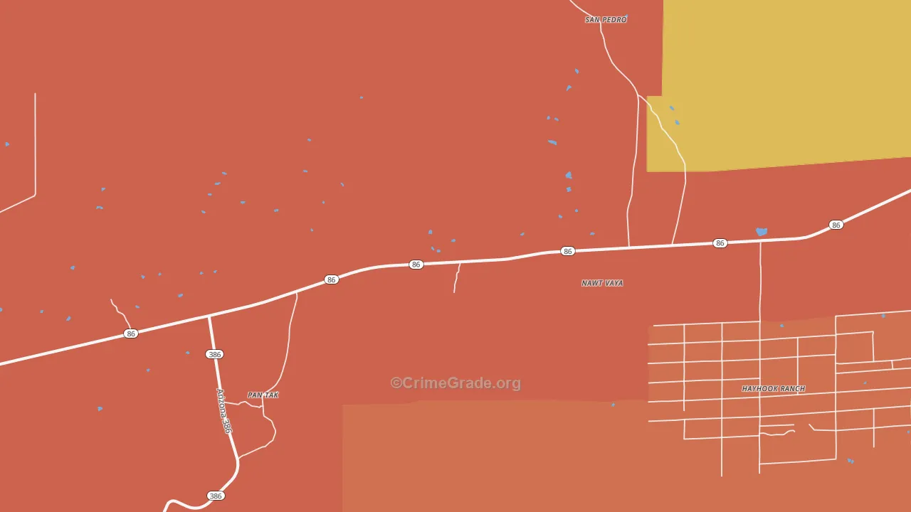 Pan Tak, AZ Map of Murder Rates