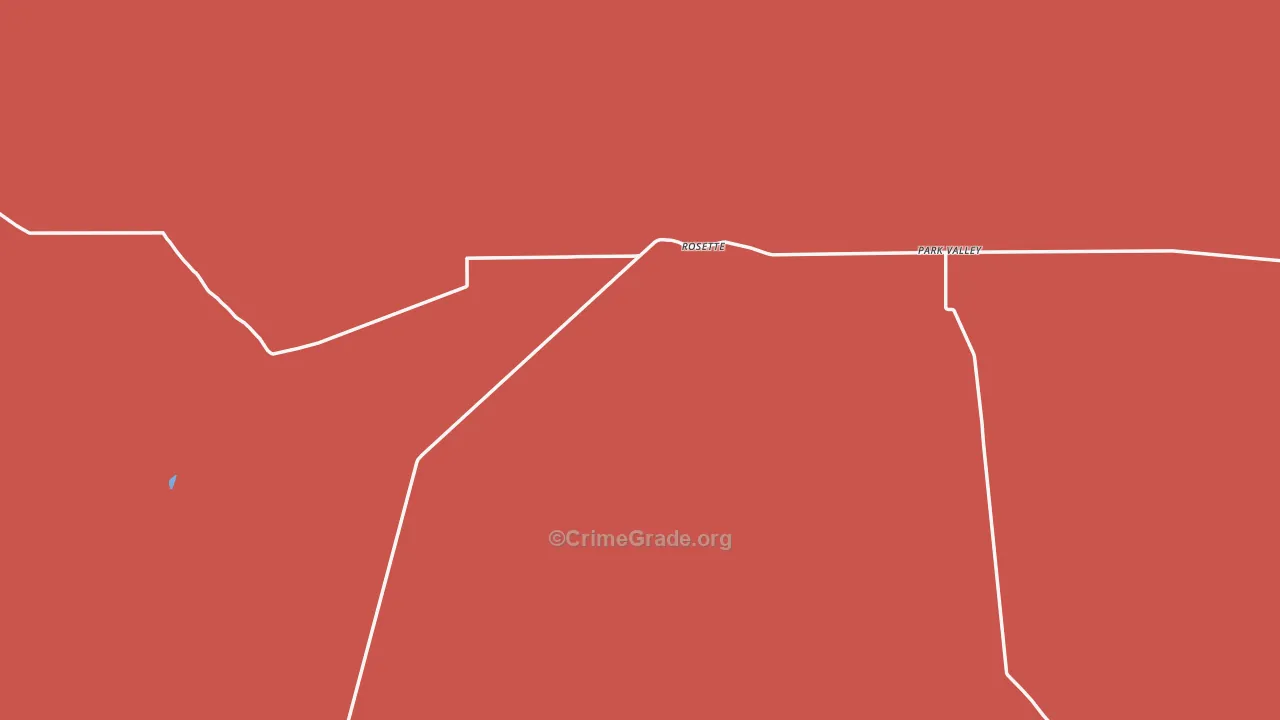 Park Valley, UT Map of Murder Rates