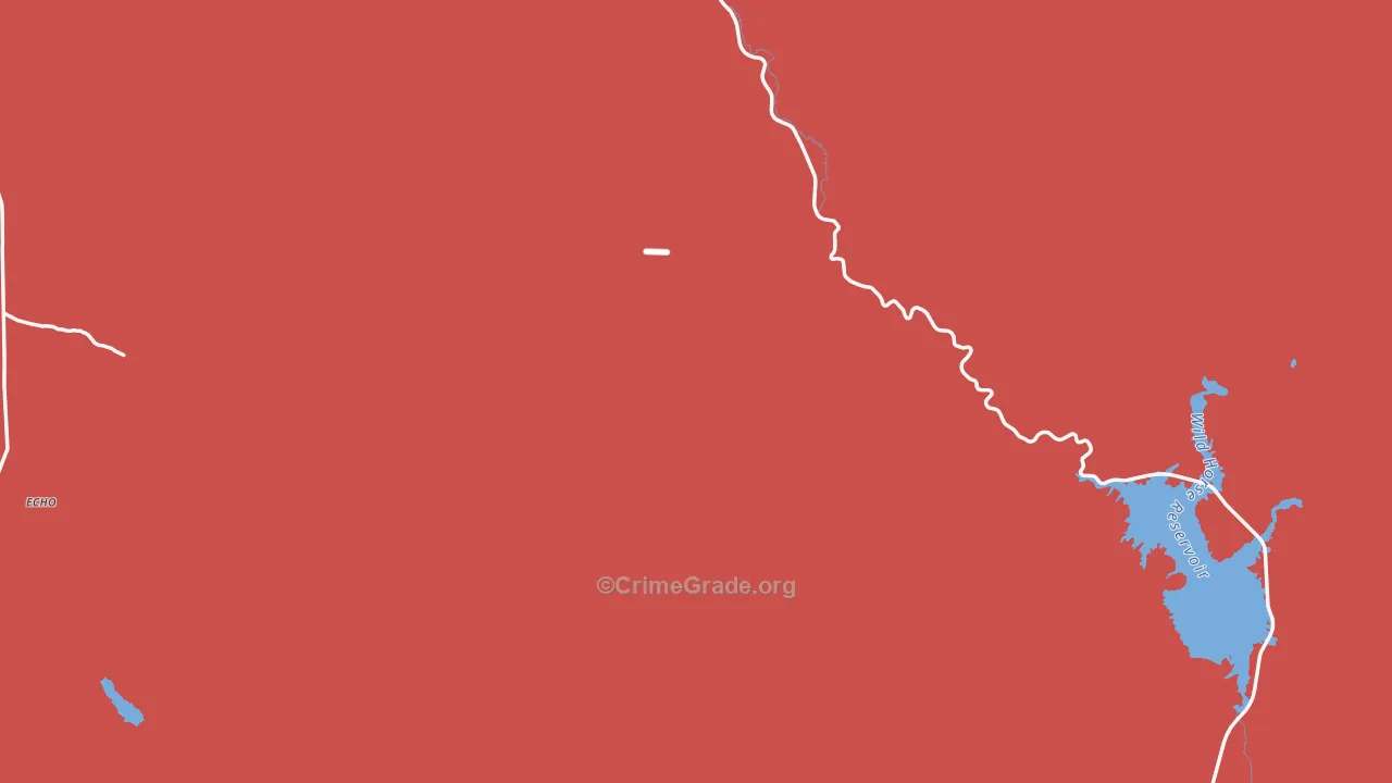 Patsville, NV Map of Murder Rates