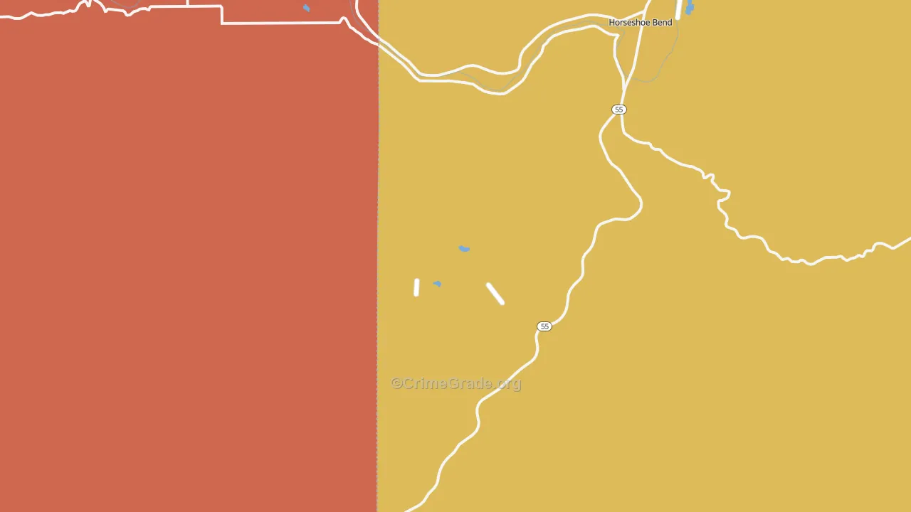 Pearl, ID Map of Murder Rates