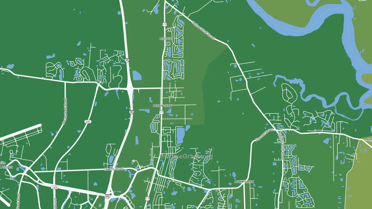 Pecan Park, Jacksonville, FL Map of Murder Rates