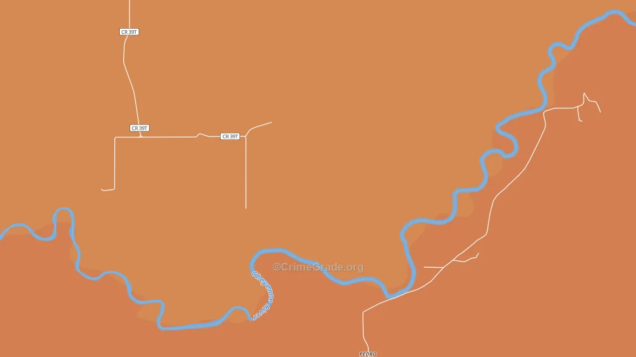 Pedro, SD Map of Murder Rates