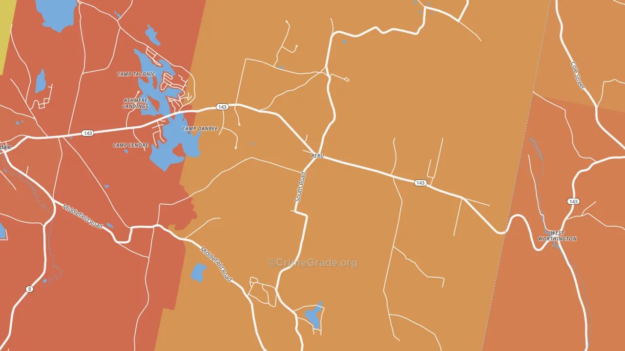 Peru, MA Map of Murder Rates