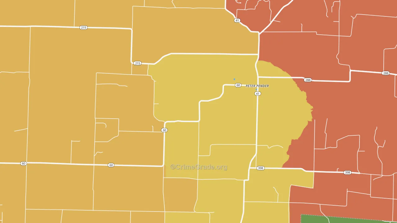 Peterpender, AR Map of Murder Rates