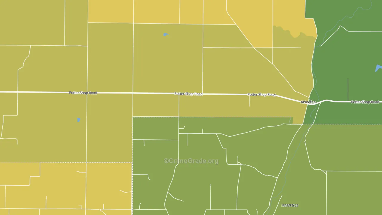 Philomath, IN Map of Murder Rates