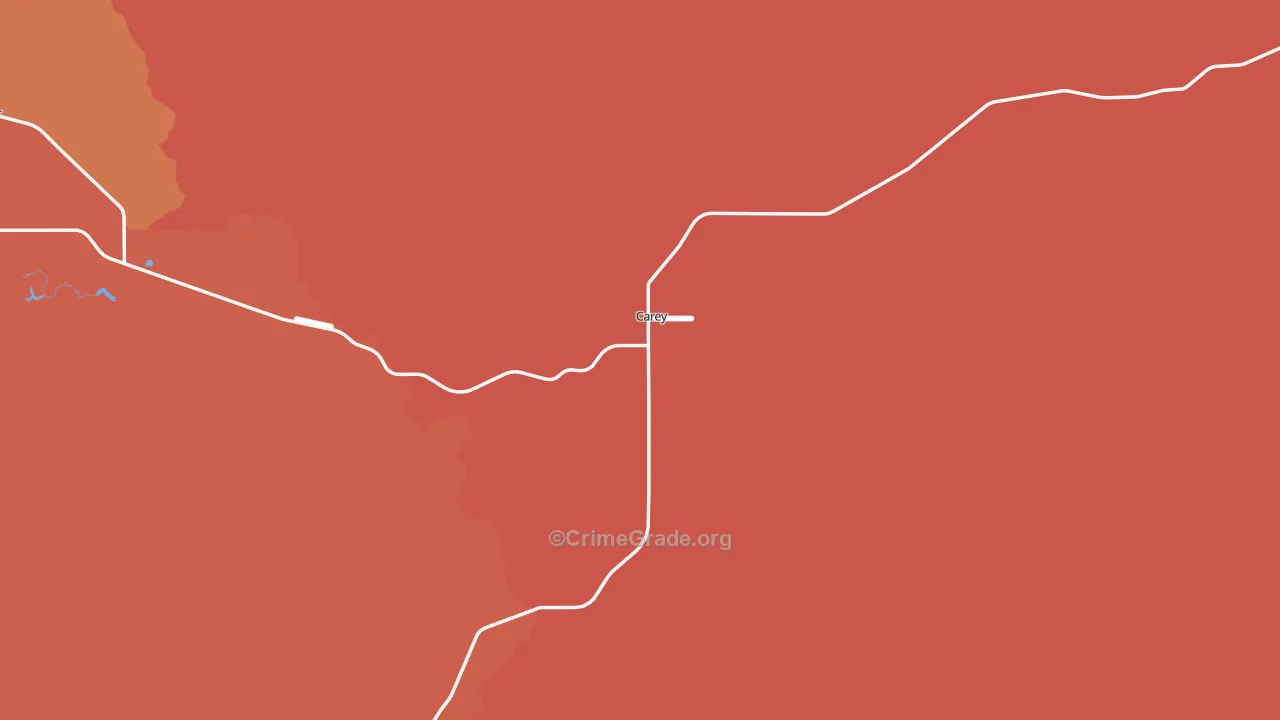 Picabo, ID Map of Murder Rates