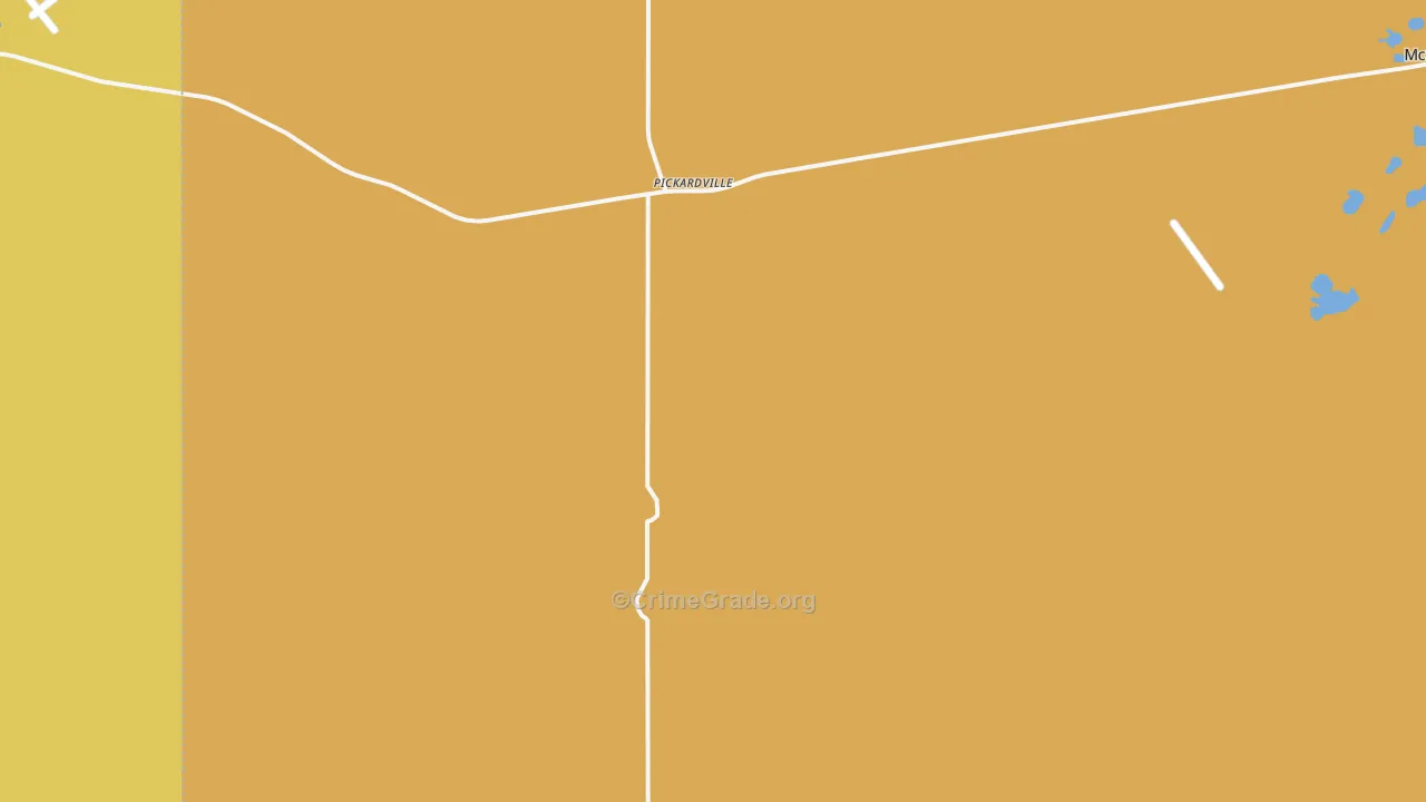 Pickardville, ND Map of Murder Rates