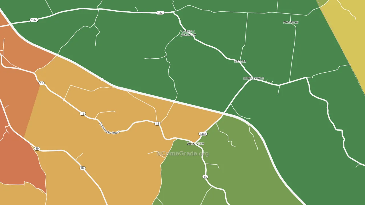 Pilot View, KY Map of Murder Rates