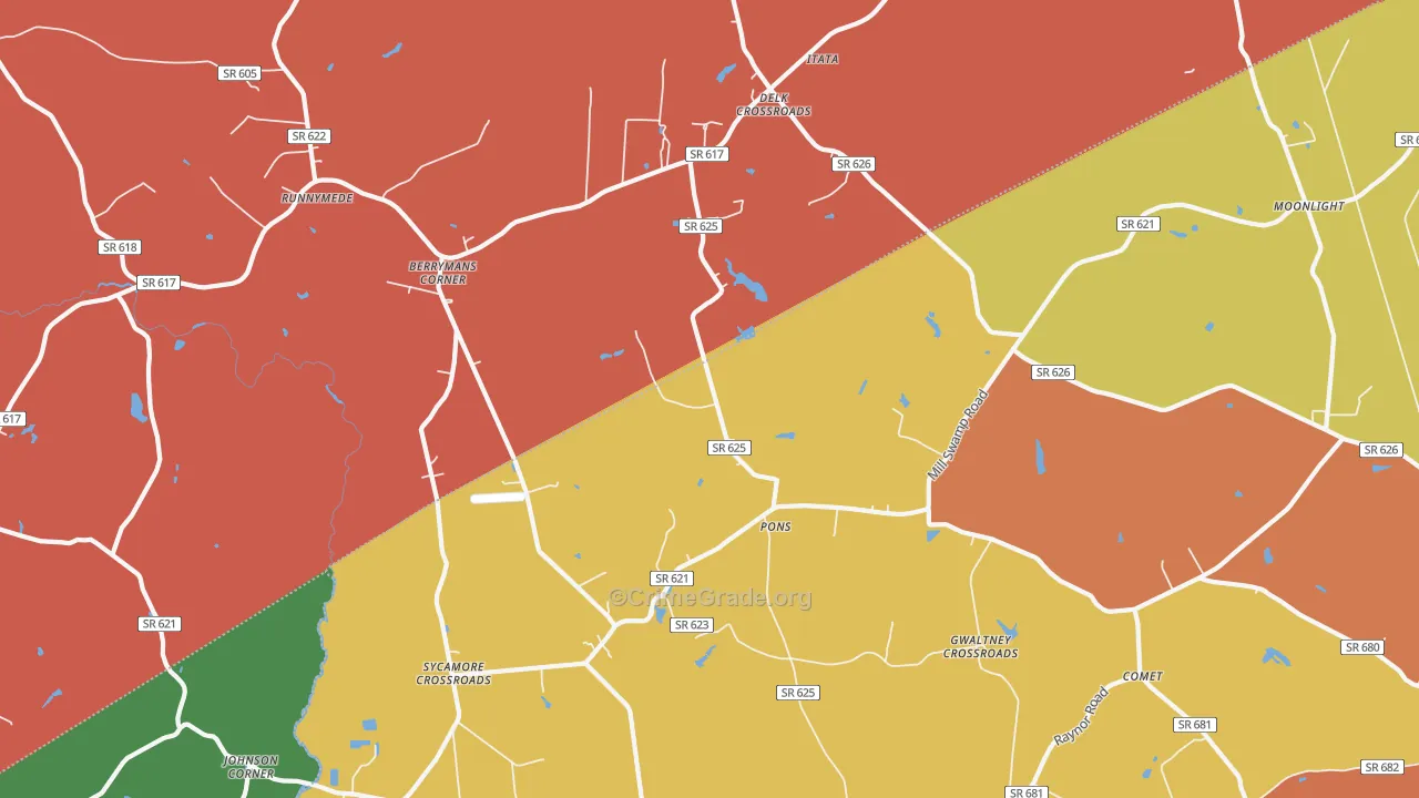 Pons, VA Map of Murder Rates