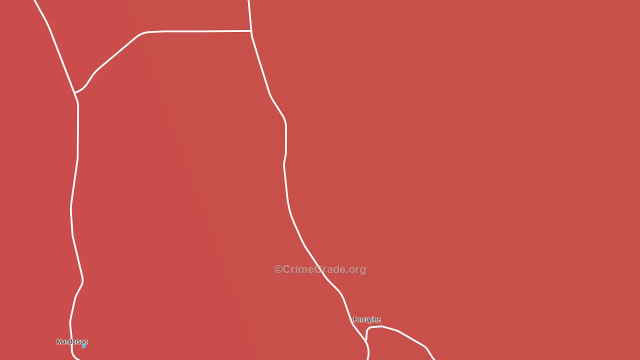 Porcupine, SD Map of Murder Rates