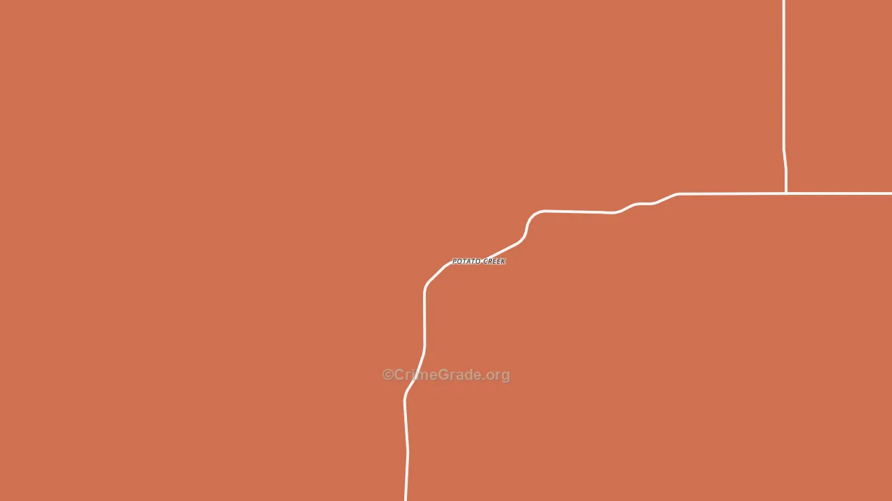 Potato Creek, SD Map of Murder Rates