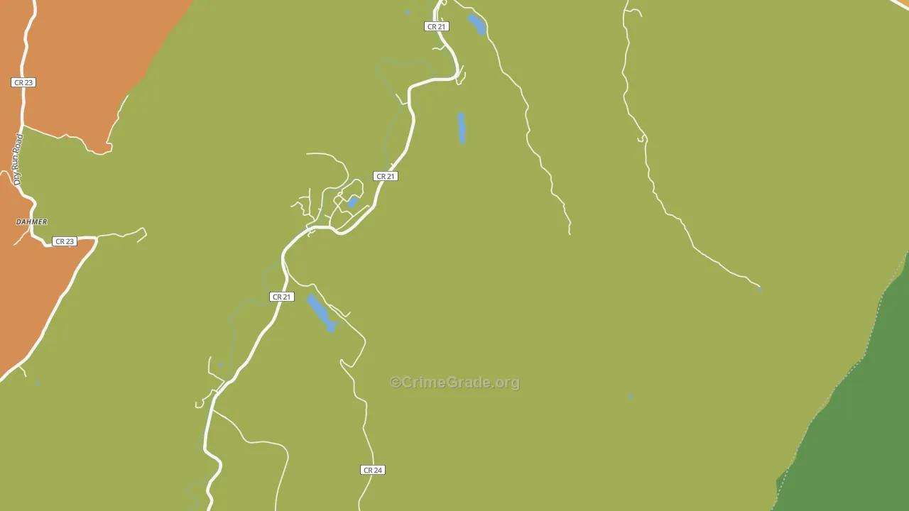 Propstburg, WV Map of Murder Rates