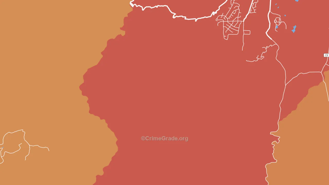Prospect Heights, CO Map of Murder Rates